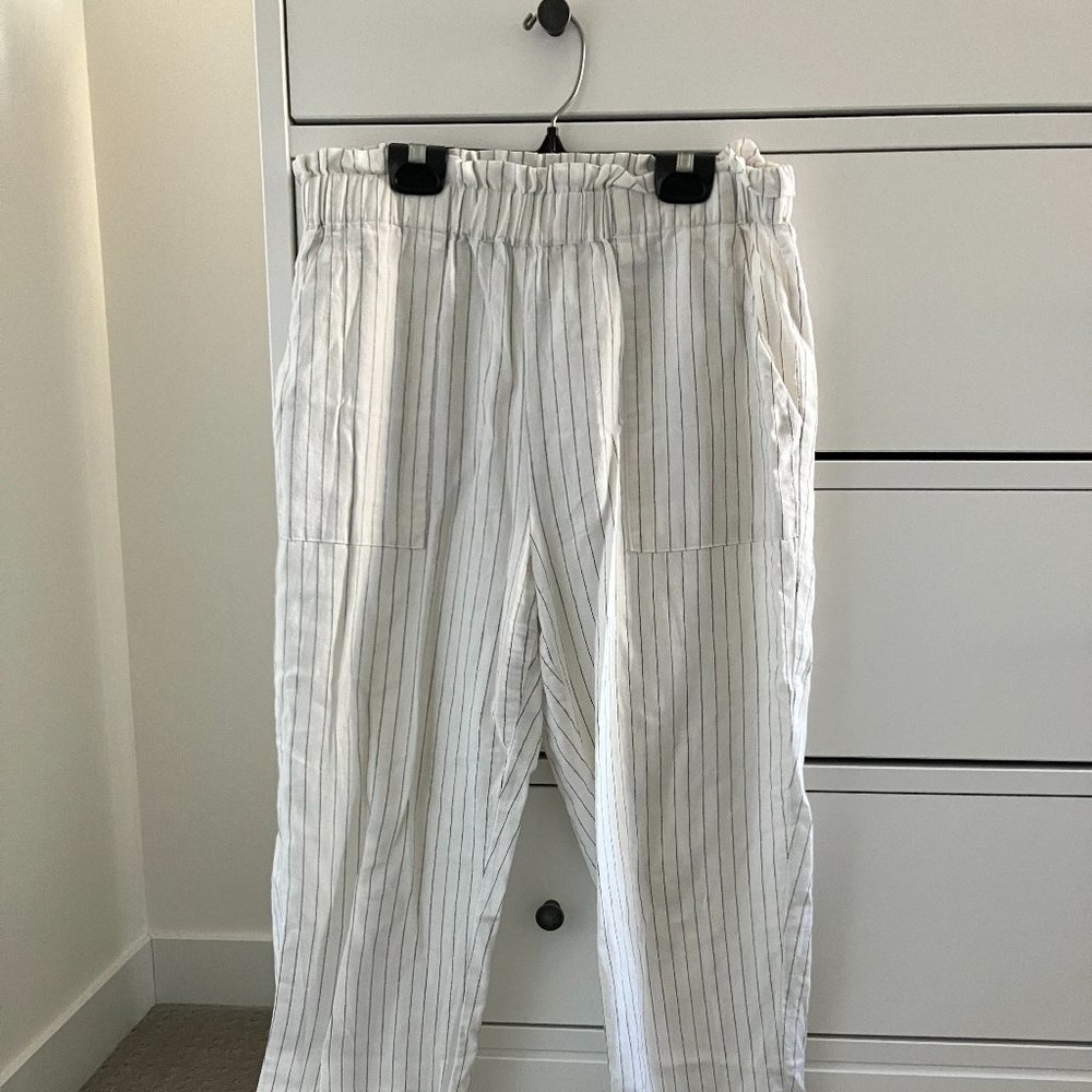 White linen pants - Size L